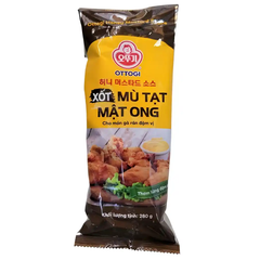 Thùng 16 chai/10 gói xốt mù tạt mật ong Ottogi 280g/1kg