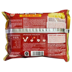 Thùng 18 gói cháo yến Long Triều Vifon vị xương hầm rau củ 110g/thịt bò Đài Loan 120g
