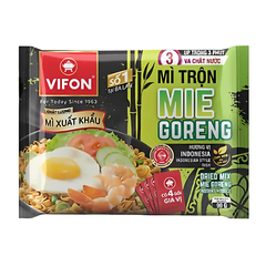 Thùng 18 gói mì trộn xuất khẩu Pad Thái/Mie Goreng/mix vị Vifon gói 90g