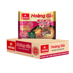 Thùng 18 gói mì Vifon Hoàng Gia nhiều vị gói 130g