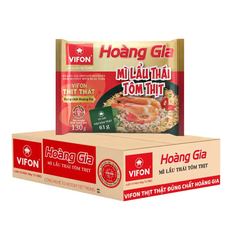 Thùng 18 gói mì Vifon Hoàng Gia nhiều vị gói 130g