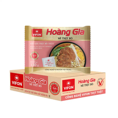 Thùng 18 gói mì Vifon Hoàng Gia nhiều vị gói 130g