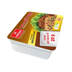 Thùng 18 khay mì xào bò sa tế Vifon 90g [có gói sốt thịt]