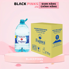 Thùng 2 bình nước ion kiềm cao cấp Fujiwa 6L