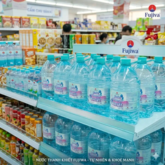 Thùng 2 bình nước thanh khiết pha sữa và uống thuốc Fujiwa 6L