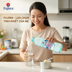 Thùng 20 chai nước thanh khiết pha sữa và uống thuốc Fujiwa 680ml