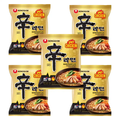 Thùng 20 gói mì Shin gà cay Nongshim gói 120g