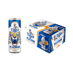 Thùng 20 lon bia Tiger Platinum Wheat Lager 330ml