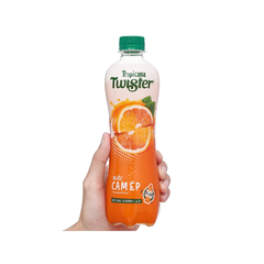 Thùng 24 chai nước cam ép Twister 320ml