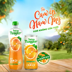 Thùng 24 chai nước cam ép Twister 320ml
