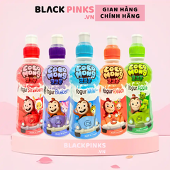 Thùng 24 chai nước lợi khuẩn Cocomong vị sữa/dâu/táo/đào/việt quất chai 235ml