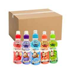 Thùng 24 chai nước lợi khuẩn Cocomong vị sữa/dâu/táo/đào/việt quất chai 235ml