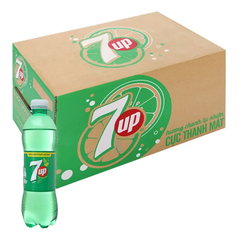 Thùng 24 chai nước ngọt 7Up 390ml