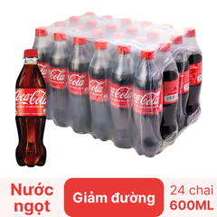 Thùng 24 chai nước ngọt Coca Cola 600ml