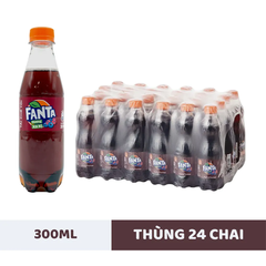 Thùng 24 chai nước ngọt Fanta xá xị 300ml