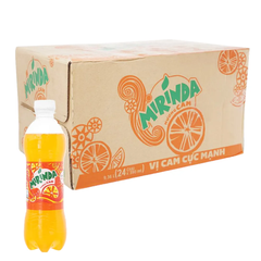 Thùng 24 chai nước ngọt Mirinda cam 390ml