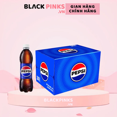 Thùng 24 chai nước ngọt Pepsi Cola 390ml