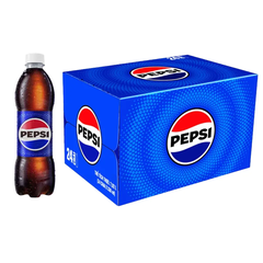 Thùng 24 chai nước ngọt Pepsi Cola 390ml