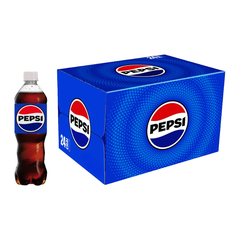Thùng 24 chai nước ngọt Pepsi Cola 600ml