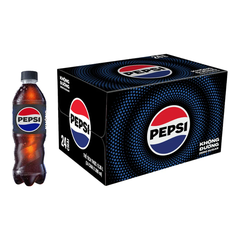 Thùng 24 chai nước ngọt Pepsi không calo 390ml