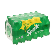 Thùng 24 chai nước ngọt Sprite chanh 390ml
