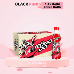 Thùng 24 chai nước tăng lực Rồng Đỏ hương dâu 330ml