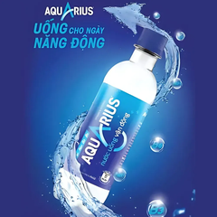 Thùng 24 chai nước uống vận động Aquarius 390ml