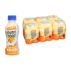 Thùng 24 chai sữa chua uống Nutriboost Hy Lạp  cam 170ml