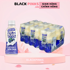 Thùng 24 chai sữa chua uống Nutriboost Hy Lạp việt quất 170ml