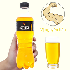 Thùng 24 chai tăng lực Samurai hương nhân sâm 390ml