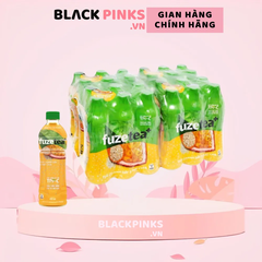 Thùng 24 chai trà chanh dây và hạt chia Fuzetea+ 450ml