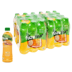 Thùng 24 chai trà chanh dây và hạt chia Fuzetea+ 450ml