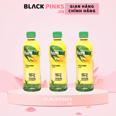 Thùng 24 chai trà chanh sả Fuzetea+ 350ml