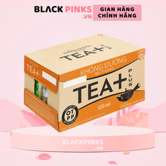 Thùng 24 chai trà ô long TEA+ Plus không đường 450ml