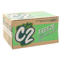 Thùng 24 chai trà xanh C2 Freeze hương chanh tuyết bạc hà 455ml