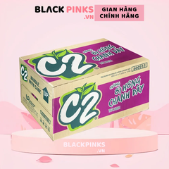 Thùng 24 chai trà xanh C2 hương ổi hồng chanh dây 455ml