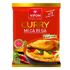 Thùng 24 gói mì xuất khẩu gà vàng Zlota/cà ri gà Curry Vifon gói 70g