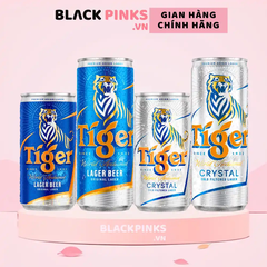 Thùng 24 lon bia Tiger Sleek/Crystal lon 250ml/330ml