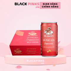 Thùng 24 lon cà phê Mr.Brown Cappuccino 240ml
