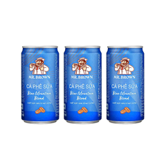 Thùng 24 lon Café lon Mr.Brown Blue Moutain 240ml