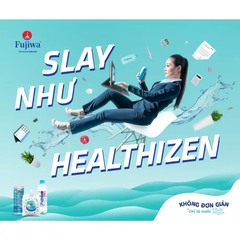 Thùng 24 lon nước giàu hydrogen Fujiwa 330ml