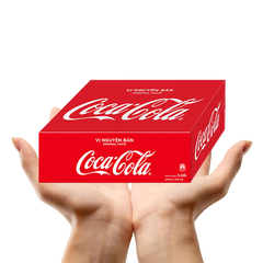 Thùng 24 lon nước ngọt Coca Cola 235ml
