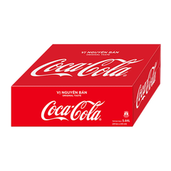 Thùng 24 lon nước ngọt Coca Cola 235ml