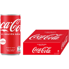 Thùng 24 lon nước ngọt Coca Cola 235ml