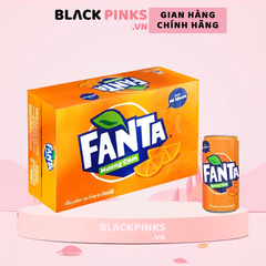 Thùng 24 lon nước ngọt Fanta cam 235ml