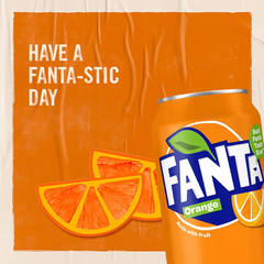 Thùng 24 lon nước ngọt Fanta cam 235ml