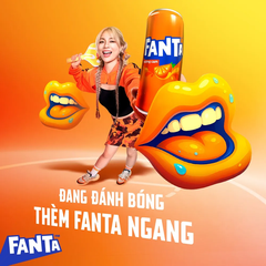 Thùng 24 lon nước ngọt Fanta cam 320ml