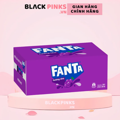 Thùng 24 lon nước ngọt Fanta nho 320ml