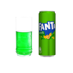Thùng 24 lon nước ngọt Fanta soda kem 320ml