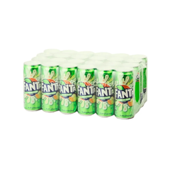 Thùng 24 lon nước ngọt Fanta soda kem 320ml